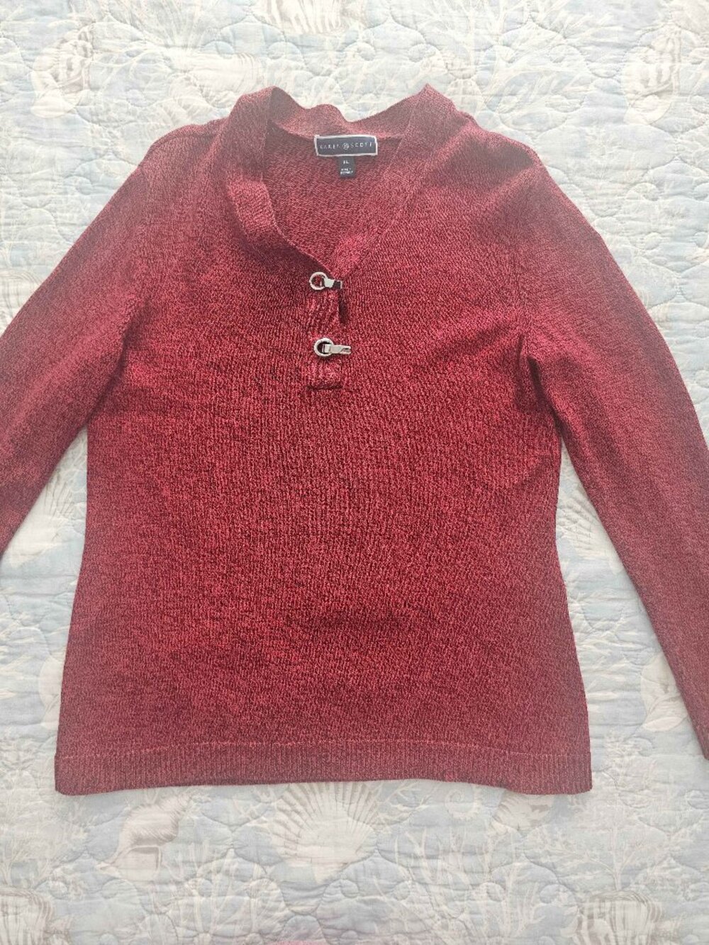 Red sweater